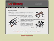 Tablet Screenshot of dsmilitaria.com
